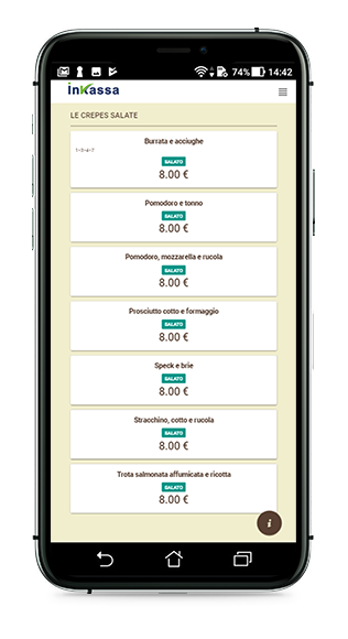 menu digitale - App per gestione ristoranti, pizzerie e gastronomie
